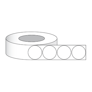 51 mm Rund - Papir - High Gloss