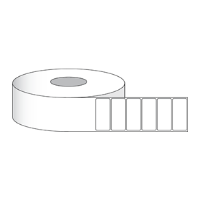 51 x 25 mm - Papir - High Gloss